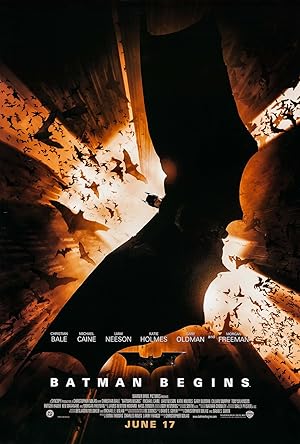 Poster for Batman Begins